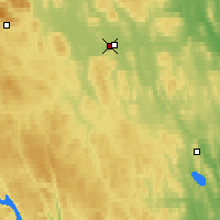Nearby Forecast Locations - Sveg - mapa