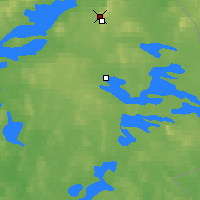 Nearby Forecast Locations - Ruka - mapa