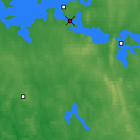 Nearby Forecast Locations - Kajaani - mapa
