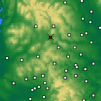 Nearby Forecast Locations - Skipton - mapa