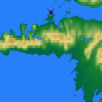 Nearby Forecast Locations - Stykkishólmur - mapa