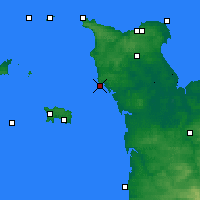 Nearby Forecast Locations - Carteret - mapa