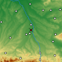 Nearby Forecast Locations - Francazal - mapa