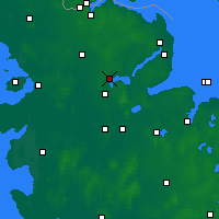 Nearby Forecast Locations - Szlezwik - mapa