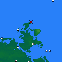 Nearby Forecast Locations - Arkona - mapa