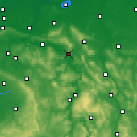 Nearby Forecast Locations - Hameln - mapa