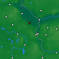 Nearby Forecast Locations - Seelow - mapa