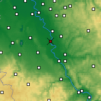 Nearby Forecast Locations - Kolonia - mapa