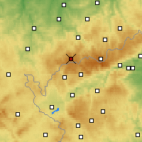 Nearby Forecast Locations - Rudawy/Zach. - mapa