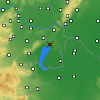 Nearby Forecast Locations - Neusiedl am See - mapa