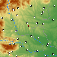 Nearby Forecast Locations - Bad Gleichenberg - mapa