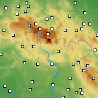 Nearby Forecast Locations - Karkonosze - mapa
