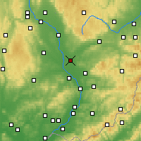 Nearby Forecast Locations - Przerów - mapa