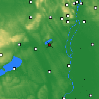 Nearby Forecast Locations - Agárd - mapa