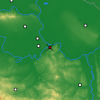 Nearby Forecast Locations - Belgrad - mapa