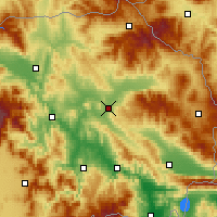 Nearby Forecast Locations - Sztip - mapa