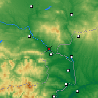Nearby Forecast Locations - Swilengrad - mapa