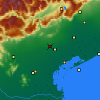 Nearby Forecast Locations - Istrana - mapa