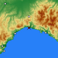 Nearby Forecast Locations - Genua - mapa