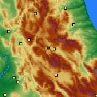 Nearby Forecast Locations - Preturo - mapa