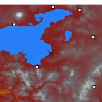 Nearby Forecast Locations - Wan - mapa