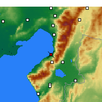 Nearby Forecast Locations - İskenderun - mapa
