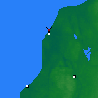 Nearby Forecast Locations - Windawa - mapa