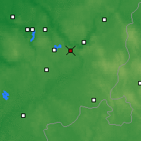 Nearby Forecast Locations - Wilno - mapa