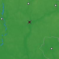 Nearby Forecast Locations - Sławograd - mapa
