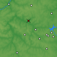 Nearby Forecast Locations - Tuła - mapa
