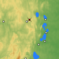 Nearby Forecast Locations - Wierchnij Ufalej - mapa