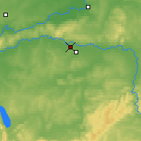 Nearby Forecast Locations - Nazarowo - mapa