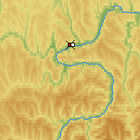 Nearby Forecast Locations - Ust'-Kut - mapa