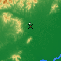 Nearby Forecast Locations - Birobidżan - mapa