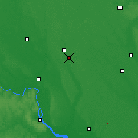 Nearby Forecast Locations - Jagodzin - mapa