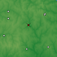 Nearby Forecast Locations - Kropywnycki - mapa
