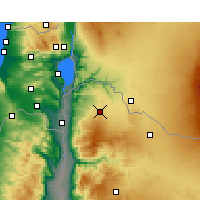 Nearby Forecast Locations - Irbid - mapa