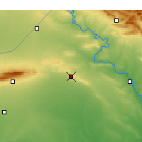 Nearby Forecast Locations - Tall Afar - mapa