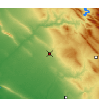 Nearby Forecast Locations - Kirkuk - mapa