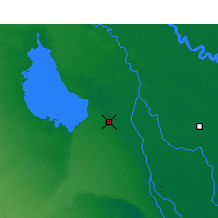 Nearby Forecast Locations - Karbala - mapa