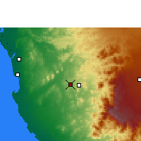 Nearby Forecast Locations - Mekka - mapa