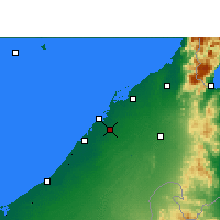 Nearby Forecast Locations - Szardża - mapa
