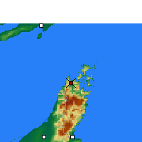 Nearby Forecast Locations - Chasab - mapa