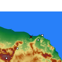 Nearby Forecast Locations - Maskat - mapa