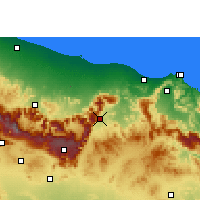 Nearby Forecast Locations - Sama'il - mapa
