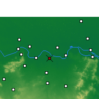 Nearby Forecast Locations - Bhagalpur - mapa