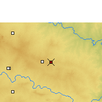 Nearby Forecast Locations - Vijayapura - mapa