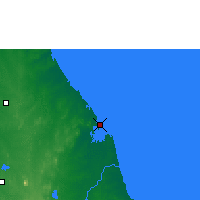 Nearby Forecast Locations - Trikunamalaja - mapa