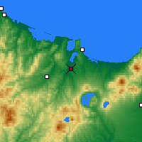 Nearby Forecast Locations - Ōzora - mapa
