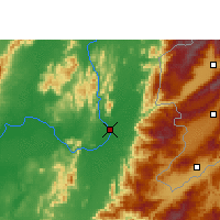 Nearby Forecast Locations - Banmaw - mapa